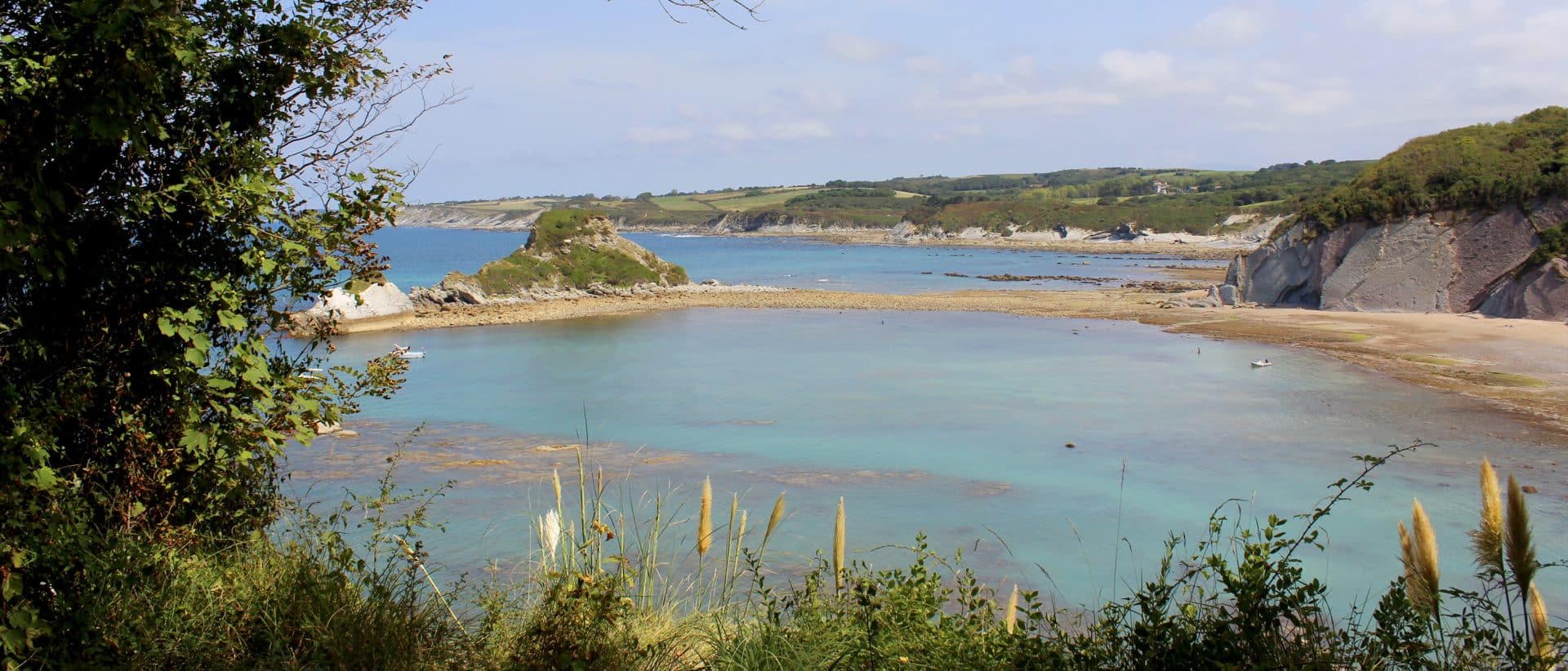 côte basque près d'Hendaye